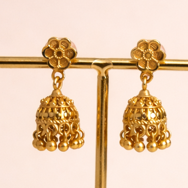 Mini Lila Jhumka – Troveya