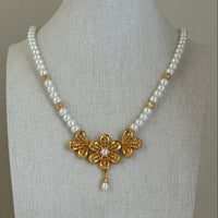Blossom Pearl Necklace Set